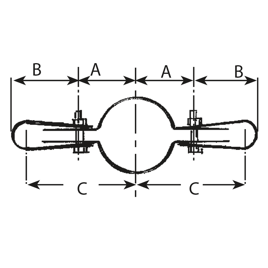 FastClamp C67 Double Mesh Clip