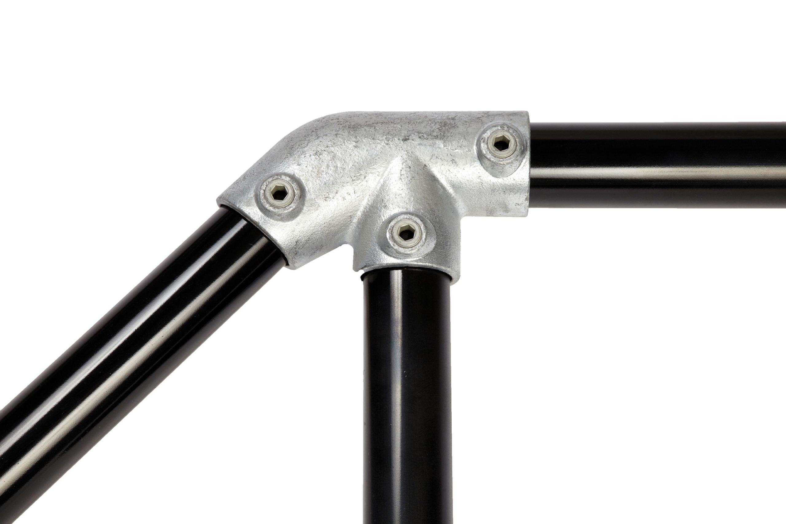 FastClamp C041 Level to Sloping Down Tee (30° to 45°)